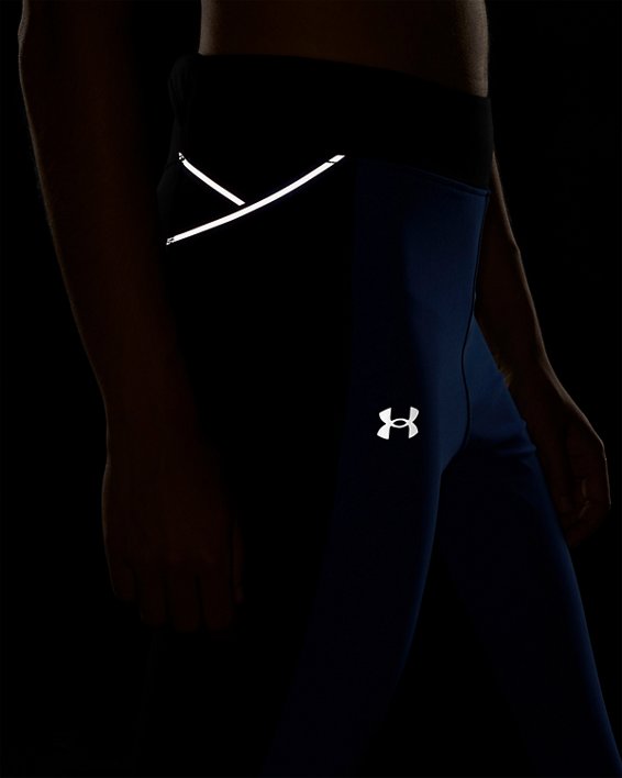 Women's UA Qualifier Cold Tights in Black image number 5